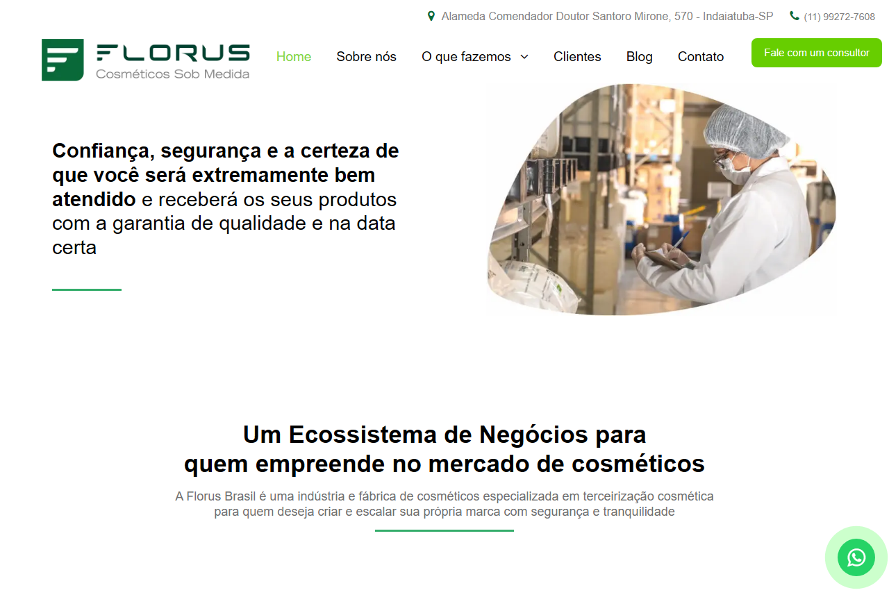 Florus Brasil official website homepage