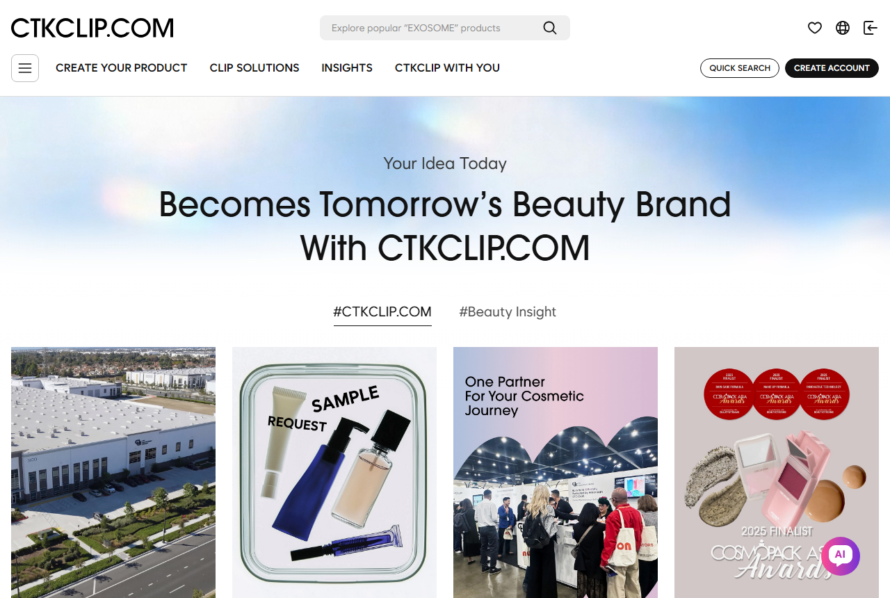 CTK official website screenshot